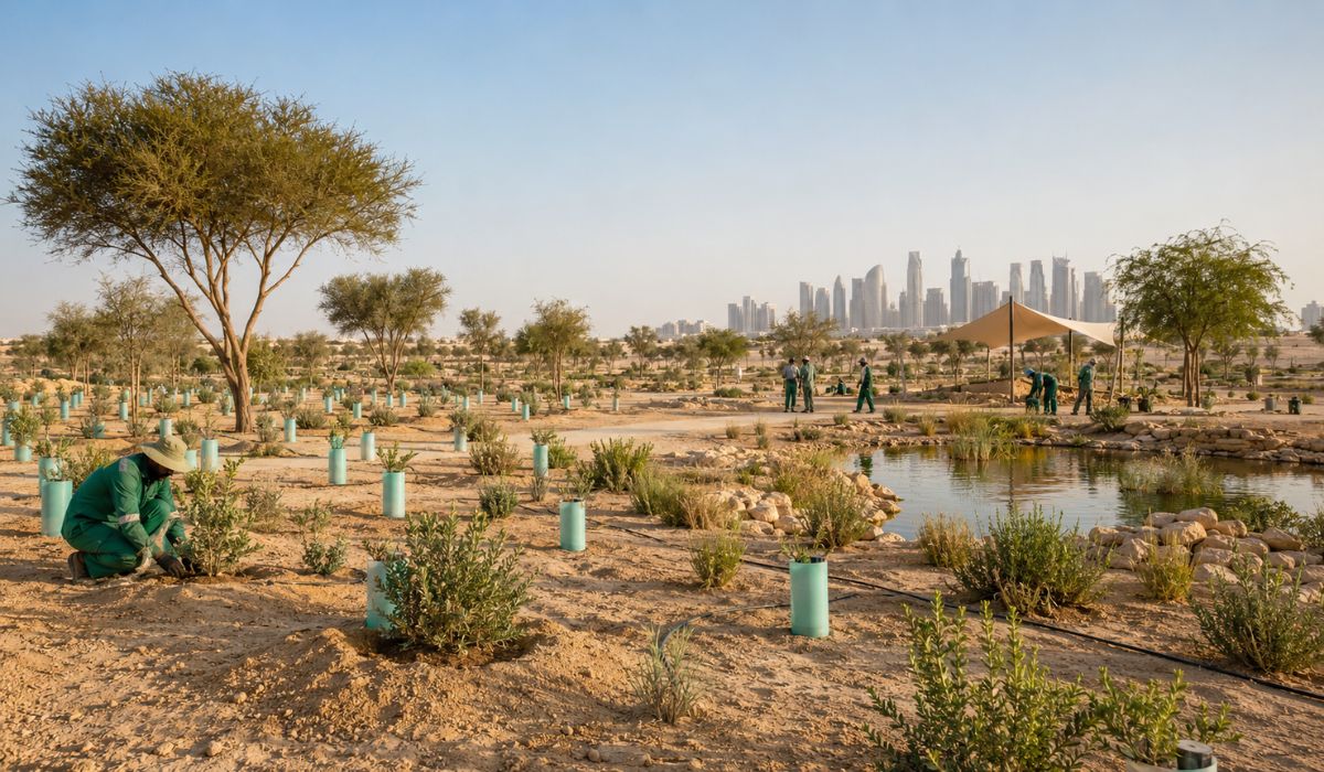 Qatar Advances Anti Desertification Projects